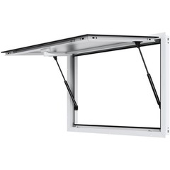 Uimoso Concession Stand Window with Aluminum Alloy Awning for Food Trucks