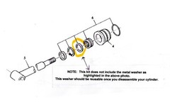 SML37403 replacement Seal Kit fits some New Holland loaders (See description)
