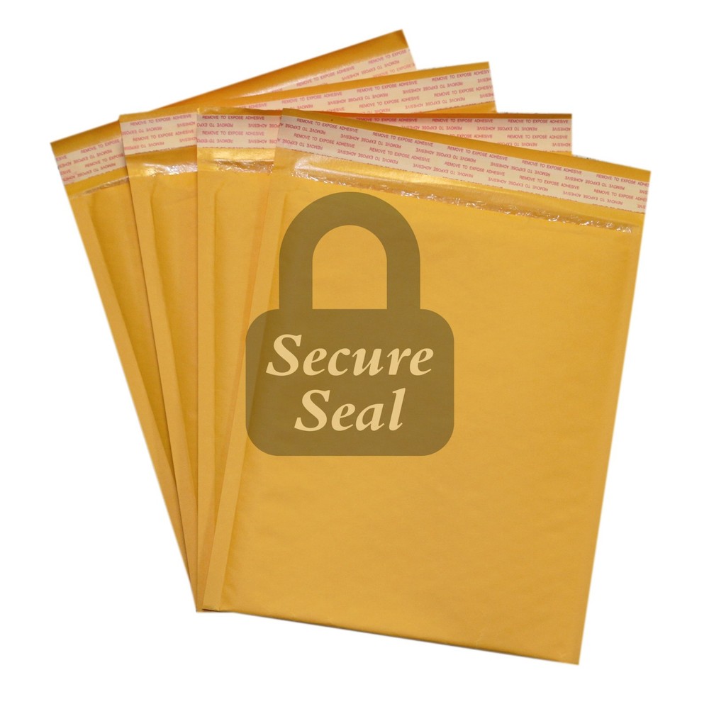 300 #2 8.5×12 Kraft Bubble Mailers Self Seal Padded Envelopes 8.5″ x 12″