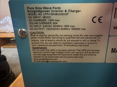 SunGold Power LFPV15K48V240VSP 15KW 48V Split Phase Solar Inverter
