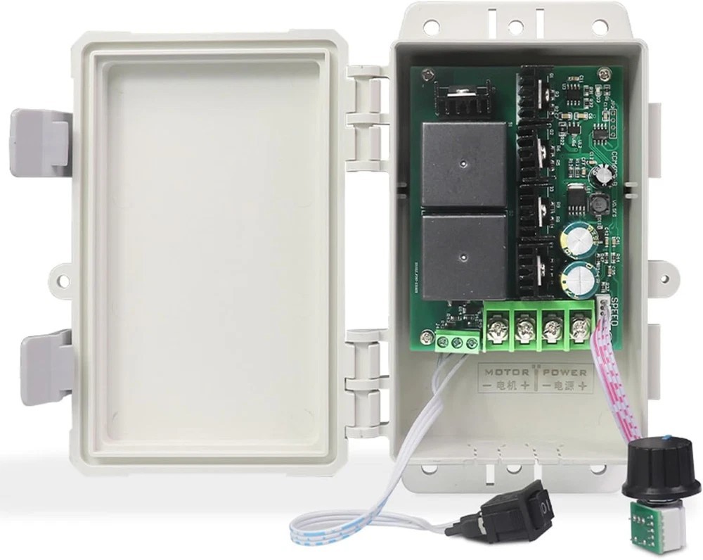 Waterproof PWM DC Motor Speed Controller DC 12V 24V 36V Forward and Reverse Cont