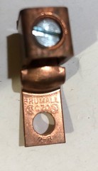 NSI DE705 Brummell Cooper 8 AWG Single Hole Lug Lot 60 NEW Open Box