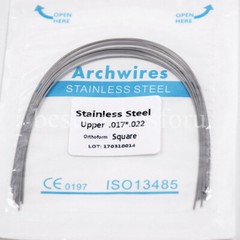 Dental Orthodontic Stainless Steel Arch Wire Rectangular Square/Ovoid/Natural