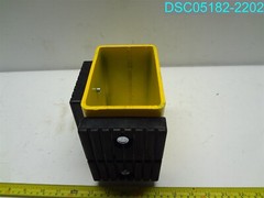 QTY=10: INDUSTRIAL BUMPERS MOUNTED ON STEEL TUBE 6-3/4″ X 4-3/4″ X 6″ 1/4″THICK