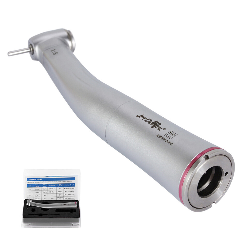 AZDENT Dental 1:1 1:5 20:1 LED Contra Angle Straight Handpiece E type