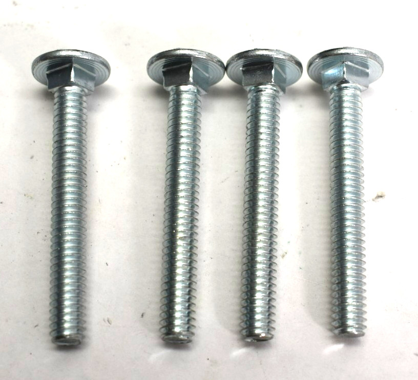 Zinc Plated A307 Steel Coarse Thread Carriage Bolts CBS-313 2″ x 1/4″ 100 Pack