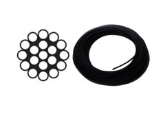 Stainless Steel Black Oxide Cable Wire Rope 1/8″x 500ft,316 , 1×19 Construction