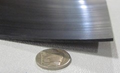 Tivar UHMW PE Black Sheet .062″ (1/16″) Thick x 12″ Wide x 48″ Length, 2 Units