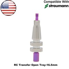 US For Straumann ITI NC/RC Scan Body Transfer Impression Coping Open/Closed Tray