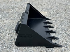 PROWORKS 48″ Tooth Dirt Bucket Attachment 20″ Tall Mini Universal Skid Steer USA