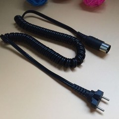 2 pcs Cord Spiral rope for ELECTRIC Marathon SHIYANG Handpiece Micromotor US