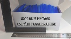 5000 Tag Gun Barbs Reg Retail Fasten Hang Price Tags 2 Colors Size 3″ FREE SHIP