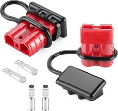 Connector 2Pcs,50Amp 12V to 36V Battery Quick Connect/Disconnect Connector,Wire