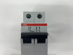 ABB 2CDS252001R0064 S202-C6 Miniature Circuit Breaker 2P 6A 480Y/277VAC