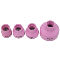 Alumina Torch Gas Lens Kit, Long Service Life Ceramic Welding Cup Set, for We…