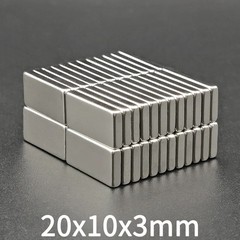 10/20pcs Super Strong Block Fridge Magnets Rare Earth Neodymium 20mm X 10mm X 3m