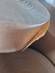 Huge 2 Rolls 3″ x 900ft 1800 Lf Reinforced Gummed Kraft Paper Tape Large Rolls