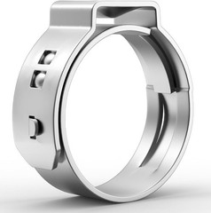 Bates- PEX Cinch Clamp Rings, 3/4″, “50 Pack, Stainless Steel, Pex Clamps
