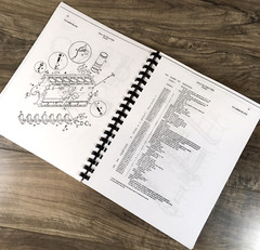Allis Chalmers 180 185 Tractor Parts Manual Catalog Book Assembly Prior To 8001