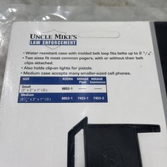 New UNCLE MIKE’S LAW ENFORCEMENT PAGER CASE #7453-2 Medium