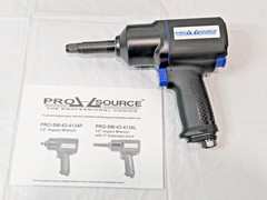 PRO-SOURCE Air Impact Wrench 1/2" Dr 8000 RPM 50 to 580 Ft/Lb Pro-SM-43-413