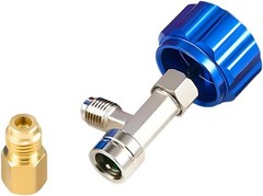 R1234yf Self-Sealing Can Tap, Refrigerant Can Opener with Tank Adapter for 1/4″