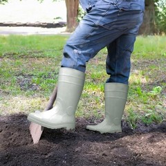 White Steel Toe Boot 100% Waterproof Lightweight and Durable