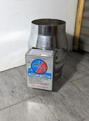 Energy Saving Devices Inc Automatic Gas Vent Damper AX503 5” for 24V Control A17