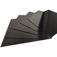 Black Anodized Aluminum Alloy Sheets Oxide Aluminum Flat Plate Thickness 0.5-2mm