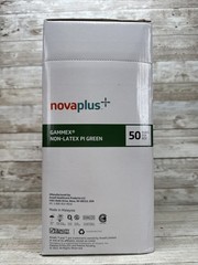 Gammex Non-Latex PI Green Surgical Glove NovaPlus *1 Box* Size: 8.5 *See Date*