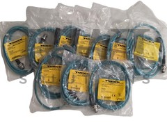 SEALED Turck RJ45 FKFDD 440-1.5M Female Ethernet Receptacle U-61793 Lot of 10