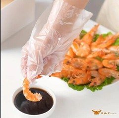 G & F Products Plastic Food service Gloves Ideal for Food Handling, 1000 Pieces