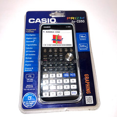 Casio PRIZM High-Resolution Python 3D Color Graphing Calculator Black (FX-CG50)