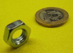 Zinc Plate Steel Grade 2 Hex Nut, RH 5/16″-18 x 3/16″ Height x 1/2″ W 300 Pcs