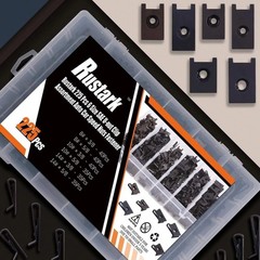 Professional 225 Pcs U-nut Clip Kit for Auto Panels