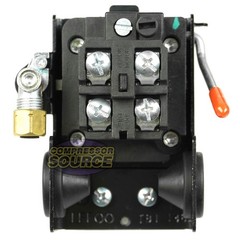 Lefoo 95-125 PSI Air Compressor Pressure Switch 1/4″ Female NPT 4 Port LF10-L4H