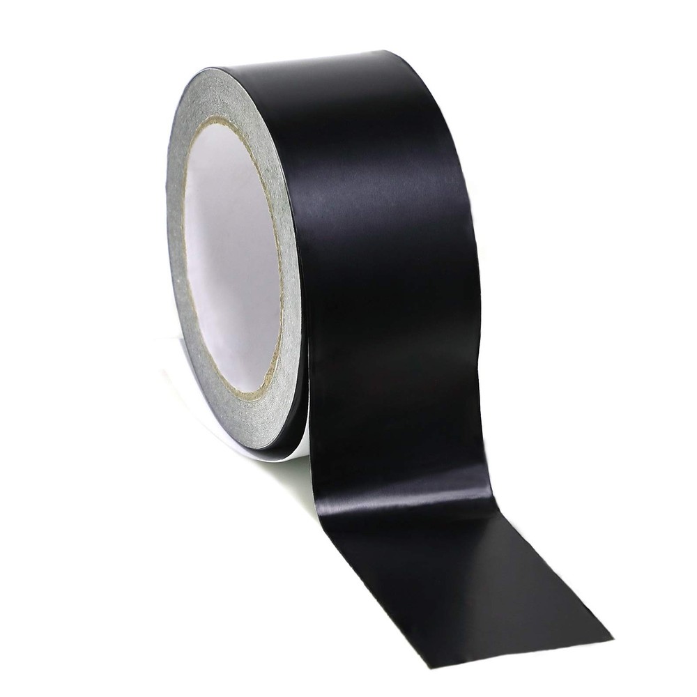 Black Aluminum Foil Tape High Temp Heavy Duty 2 INCH x 64 Feet,
