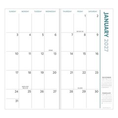 2027-2028 Flag Small Monthly Pocket Planner