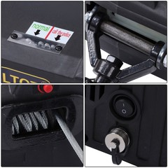 2-in-1 Electric Hoist Winch, 1100 lbs Lift Capacity, 1500W Portable Power Winch