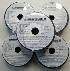 5 Pack Washington Alloy ER70S-6 Steel MIG Welding Wire 2# Spool 10 Pounds Total