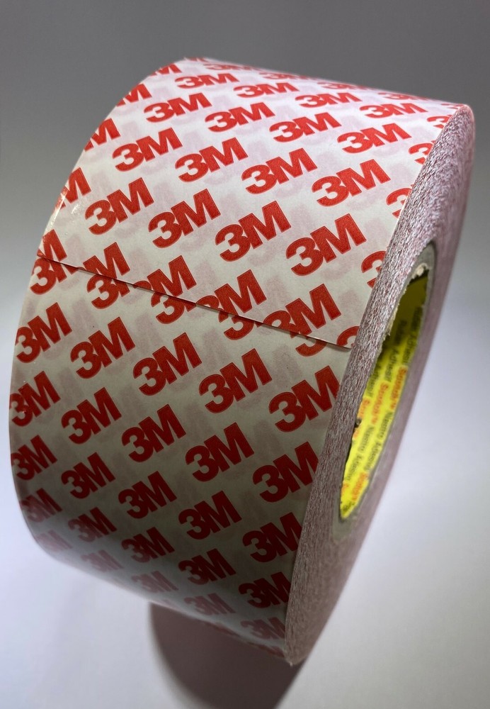 3M #9088 72mm x 50M (3″x55yds) Clear High Performance Double Coated Tape