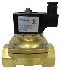 PRM 1-1/2 IN. NPT SOLENOID VALVE 120VAC BRASS VITON SEALS NORMALLY CLOSED