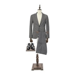Male Clothing Display Rack Store Male Clothing Display Props Height Adjustable