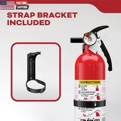 Kidde Basic 110 Fire Extinguisher for Home, 1-A:10-B:C, FA110G, 1 Pack | Residen