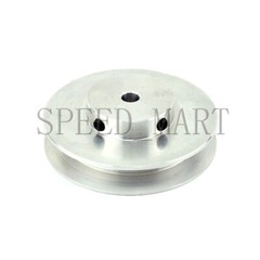 1pcs A Type Pulley Aluminium Alloy V Groove OD 100mm Bore 12mm For A Belt Motor