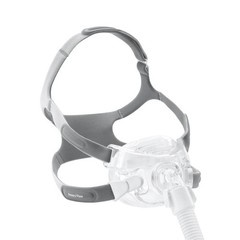 New Respironics Amara view Frame + Hose + Head Strap + Clips complete set LARGE