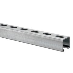 4.75 Feet Strut Channel Trolley Track 1-5/8″, w/ Channel Trolley Track Hanger US