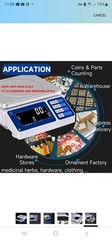 Inventory Weight Scale 15kg and 0.5g Accurate Industrial Piece Counting Scale