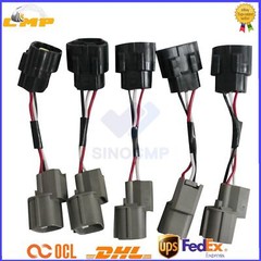 5pcs/set Sensor Conversion Plugs YN13E01522P1 YN13E01610P1 for Kobelco SK-8 SK-6