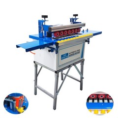 110V Edge Banding Machine Straight Curve Line Dual-purpose Edge Bander Machine